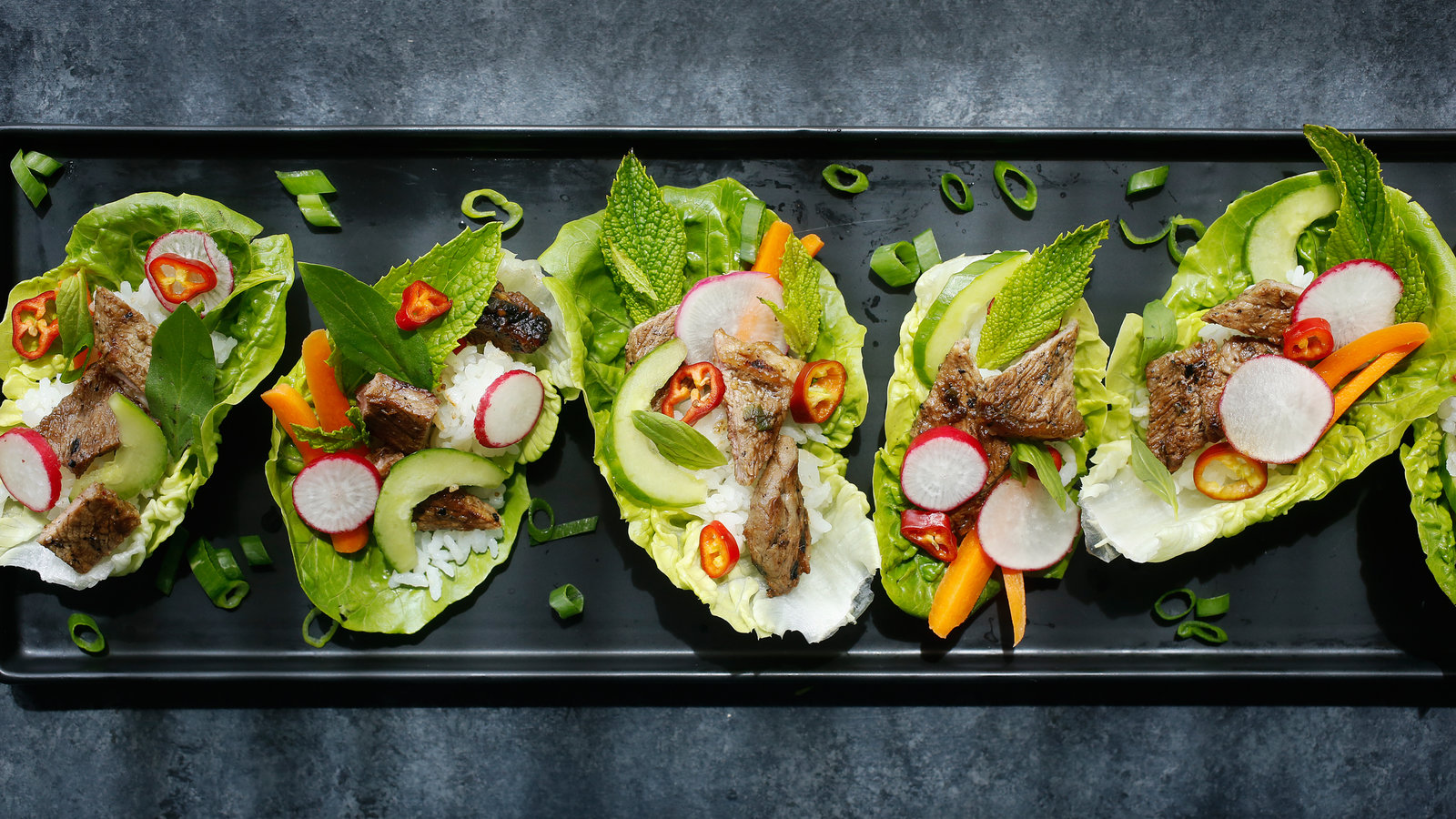 Flavor Bomb: Korean Beef & Lamb Lettuce Wraps with Gochujang Aioli